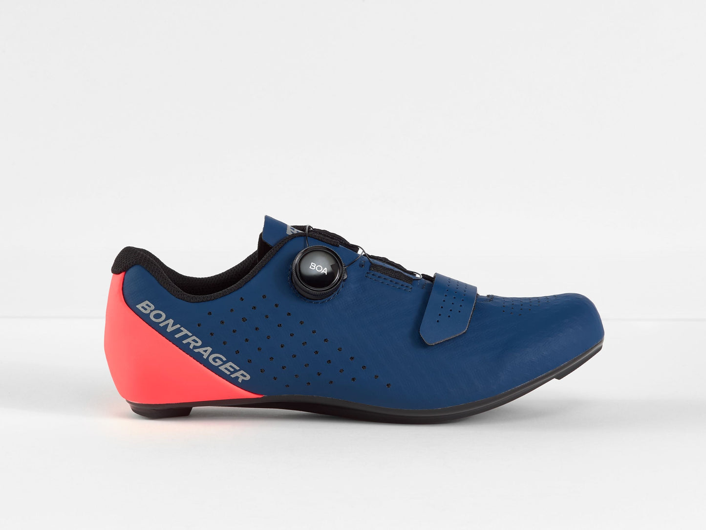 Bontrager Circuit Road 43 Nautical Navy/RadioactivCoral Shoe