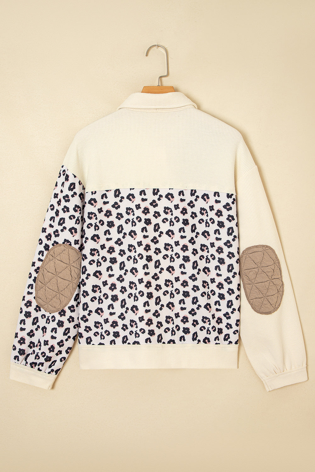 Novaza Quilted Patchwork Front Jacket