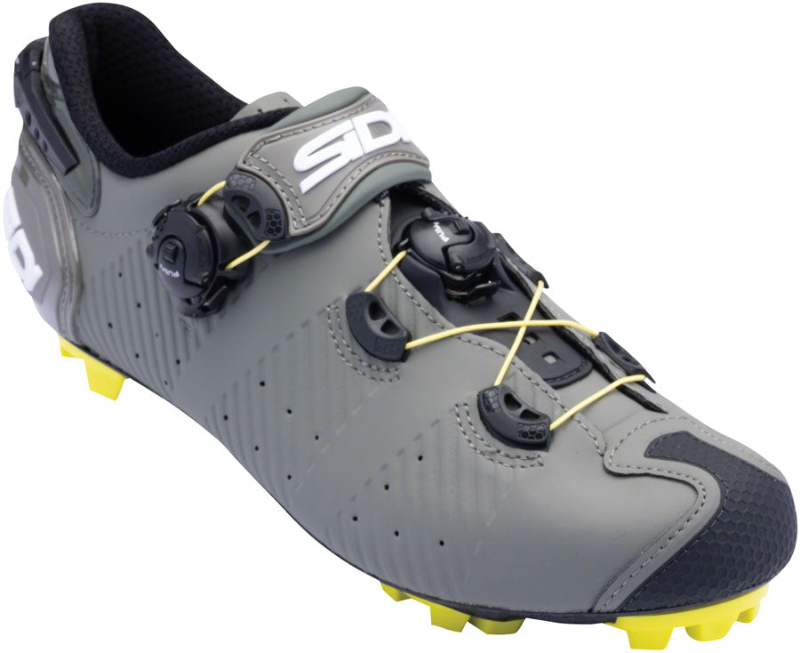 SIDI Drako 2S SRS Mountain Clipless Shoes - Men's Military Yellow 48