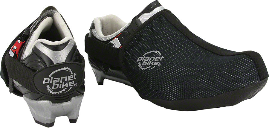Planet Bike Dasher Toe Shoe Cover: Black 2XL