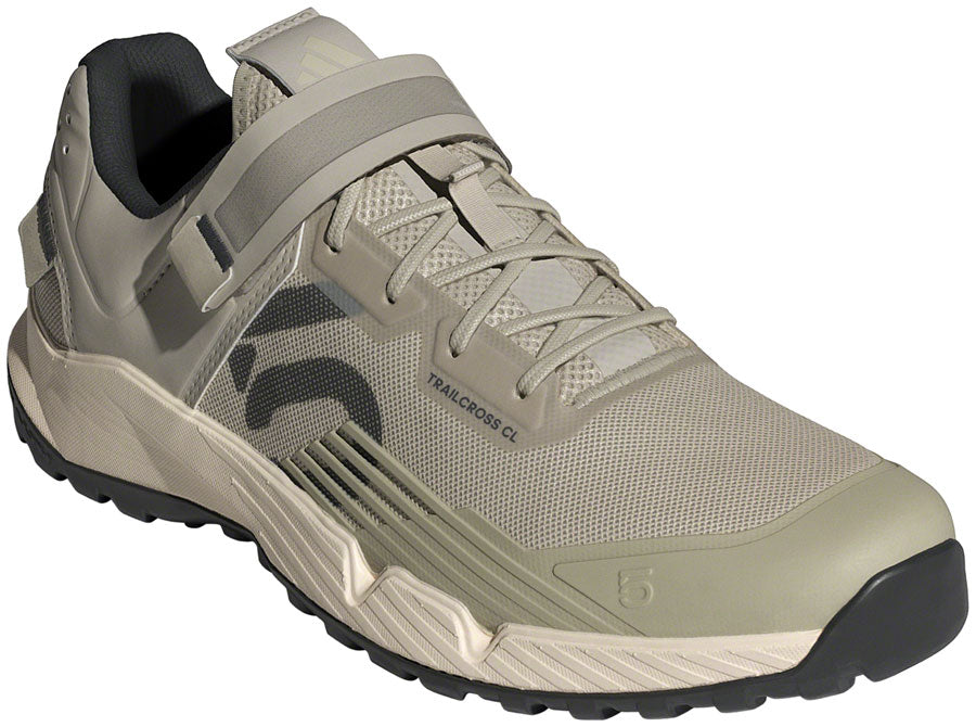 Five Ten Trailcross Mountain Clipless Shoes - Men's Putty Gray/Carbon/Wonder White 8.5