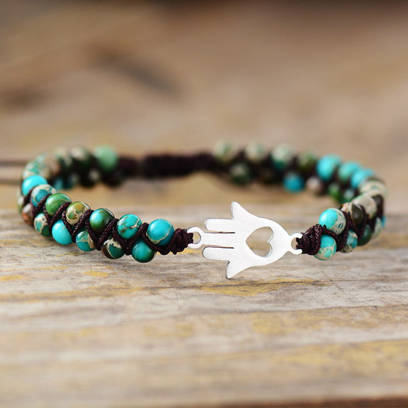 Turquoise Beaded Bracelet - 2 Styles
