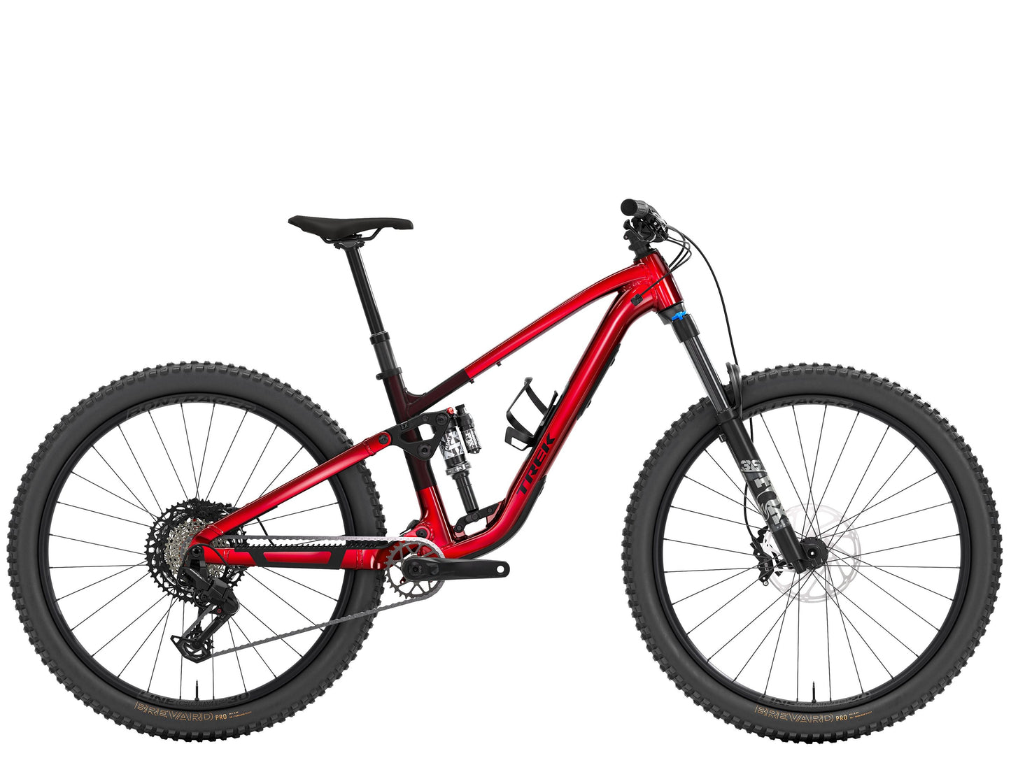 Fuel EX 8 S Gloss Fury Red/Matte Dark Carmine
