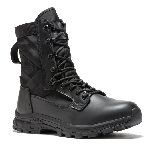 Botas Pro Black Men's 8 inch Side Zipper Military Tactical Boots BP401BK