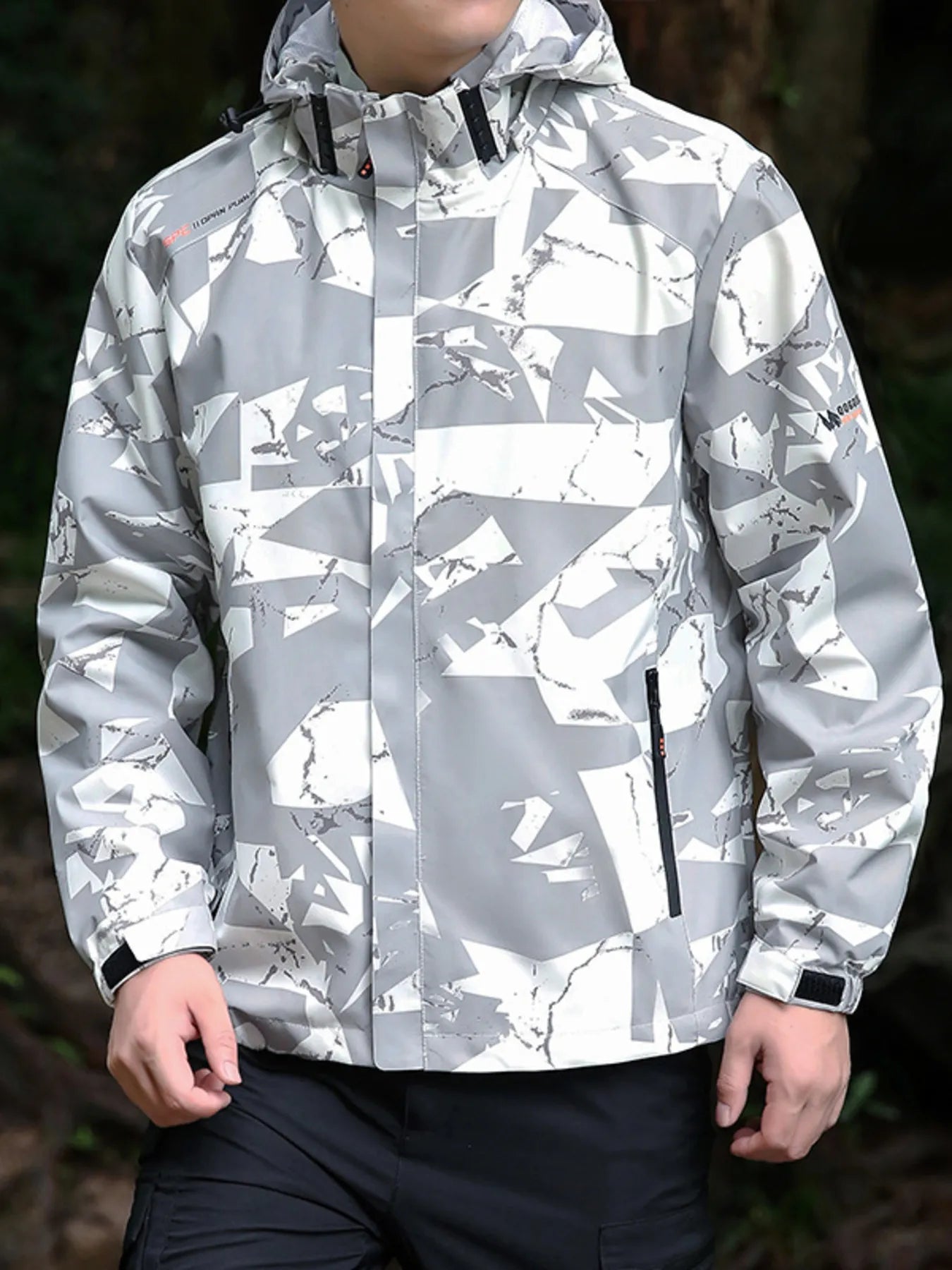 Men's Regular and Plus Size Windproof Outdoor Jacket
