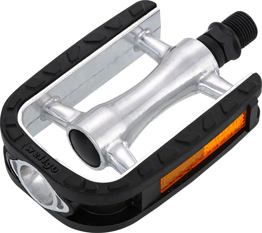 Wellgo LU-C32 Pedals - Platform Aluminum 9/16" Silver