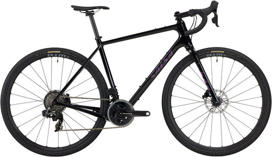 Salsa Warbird C Force AXS Wide Bike - 700c Carbon Gloss Black 56cm