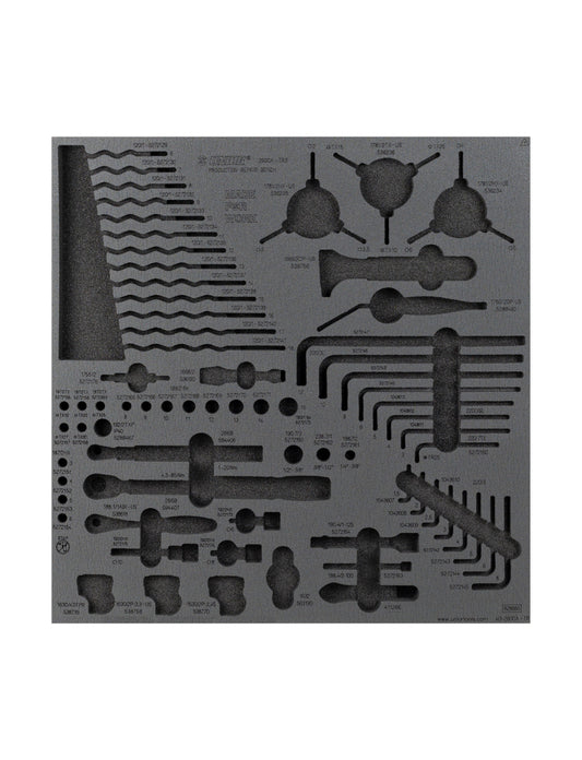 Unior Drawer Foam Insert Production 3 Tool