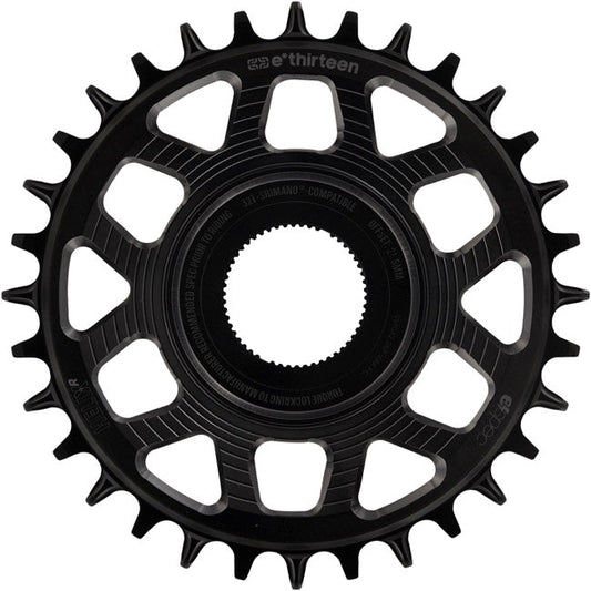 E*thirteen Helix R e*spec C-ring Shimano EP8  34t -Black