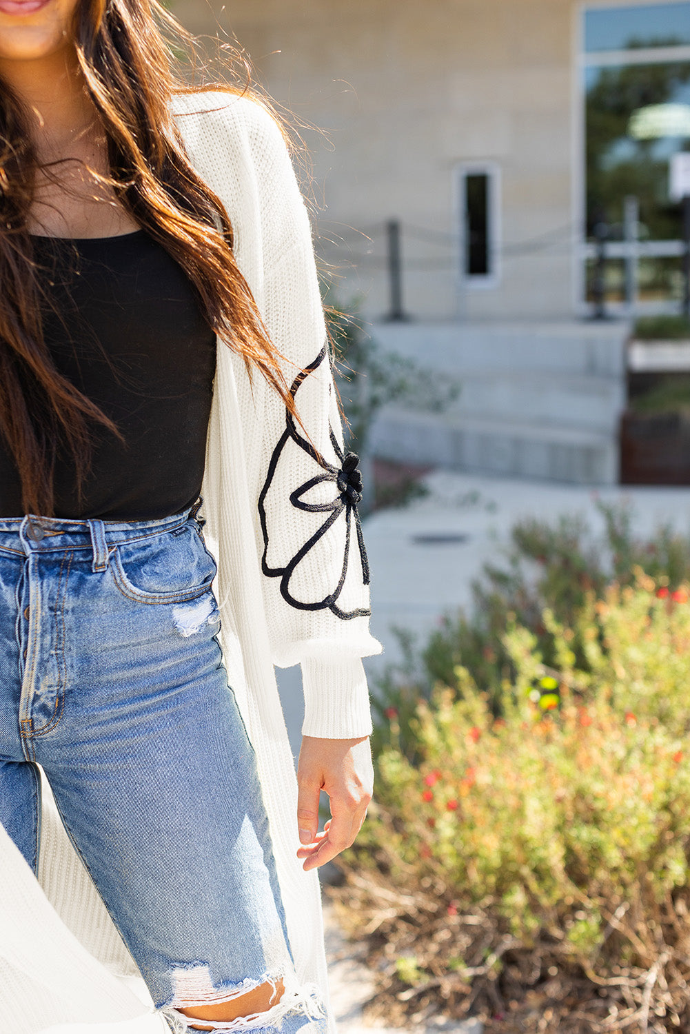 Trinity Open Front Duster Cardigan