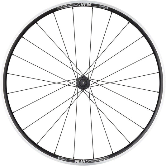 Quality Wheels DT 240/DT R460 Front Wheel - 700 QR x 100mm Rim Brake BLK 24H