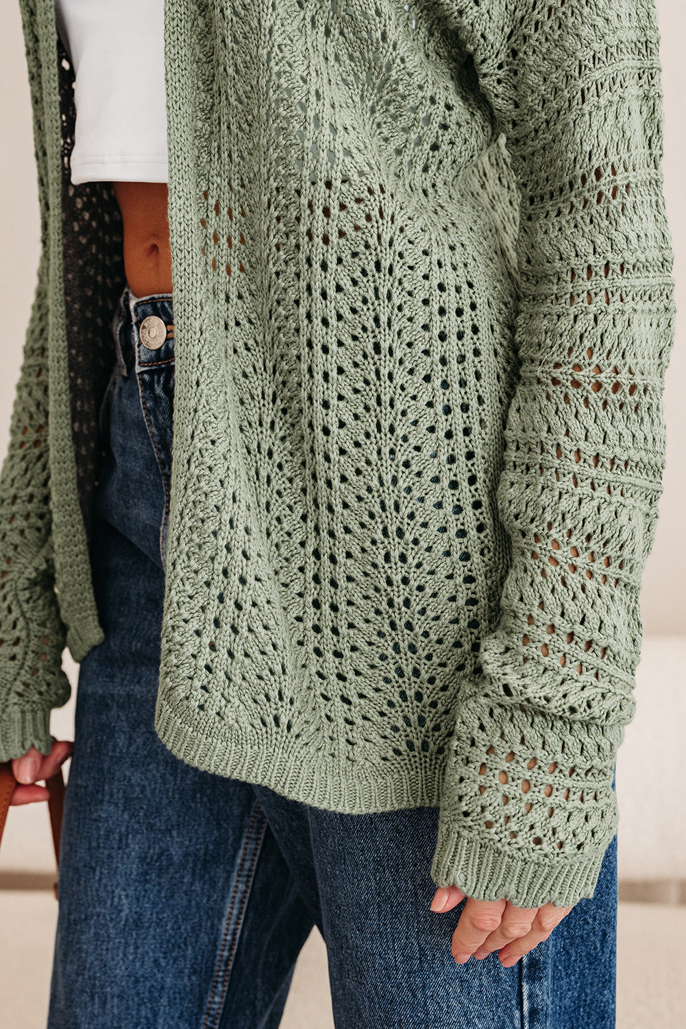 Jordyn Knit Batwing Sleeve Cardigan