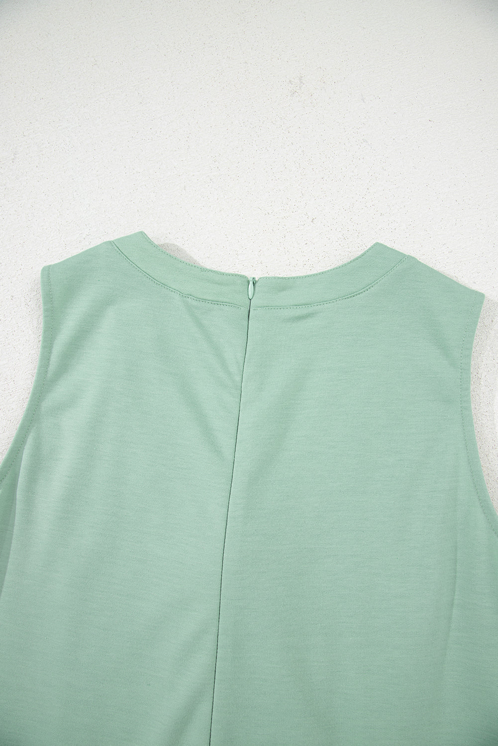 Remy Pintuck Sleeveless Loose Romper