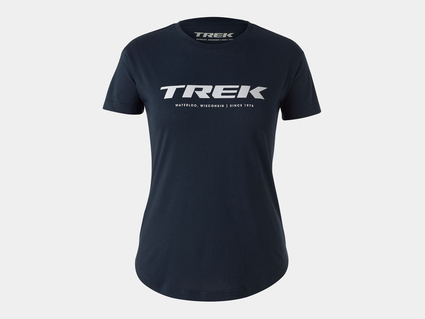 Trek Original Logo Tee Women Medium Navy Shirt