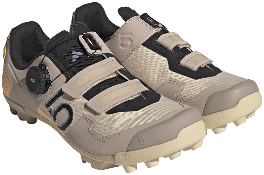 Five Ten Kestrel BOA Mountain Clipless Shoes - Women's Sand Strata/Silver Violet/Acid Orange 6