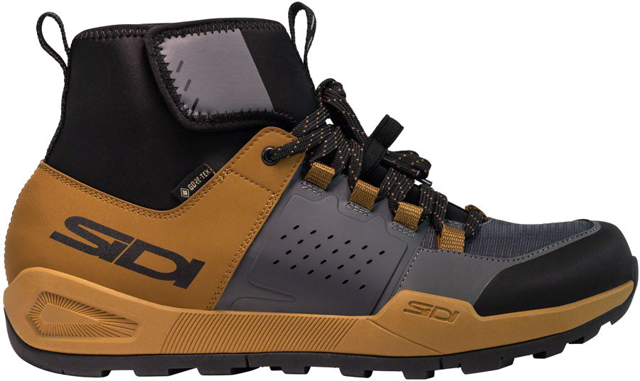 SIDI Atomus MID GTX Mountain Clipless Shoes - Harvest/Gray 46 Millennium Fit