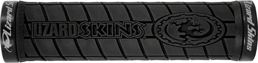 Lizard Skins Logo Grips - Black Lock-On