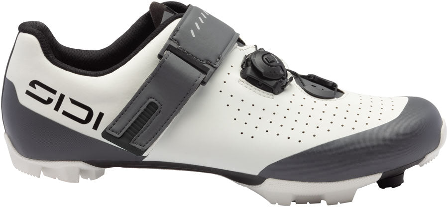 SIDI Physis Mountain Clipless Shoes - Men's Ice White/Anthracite 43