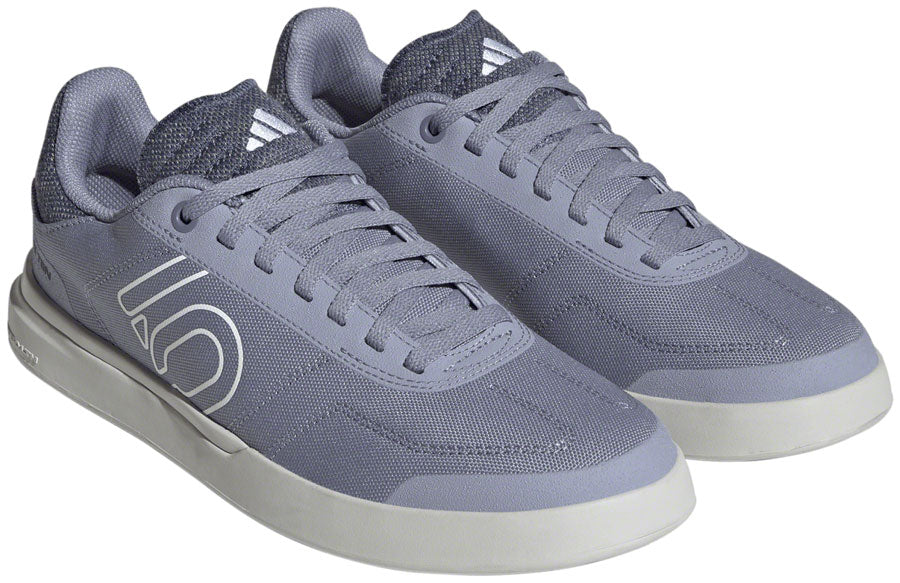 Five Ten Sleuth Deluxe Canvas Flat Shoes - Women's Silver Violet/Ftwr White/Coral 7