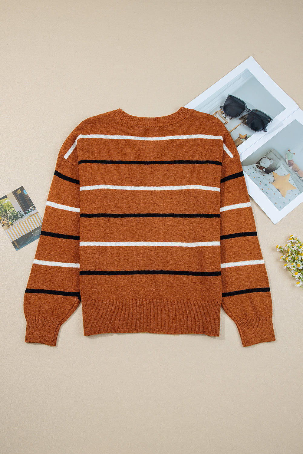 Aylin Edge Drop Shoulder Sweater