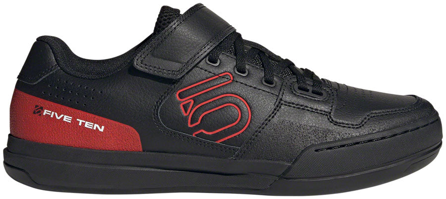 Five Ten Hellcat Mountain Clipless Shoes - Men's Core Black/Red/FTWR White 9