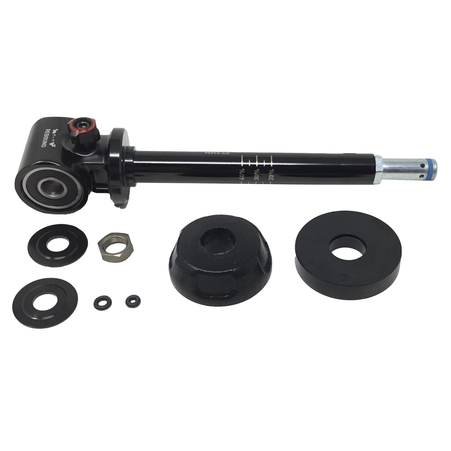 RockShox Damper Shaft SuperDlx Coil A1-A2 57.5mm Bearing Eye