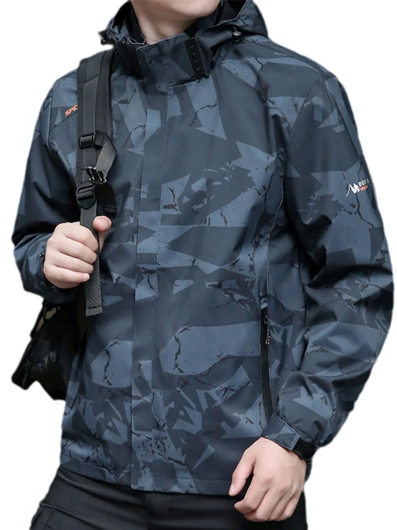 Men's Regular and Plus Size Windproof Outdoor Jacket