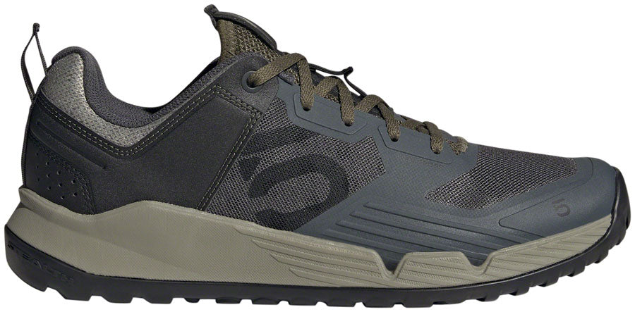 Five Ten Trailcross XT Flat Shoes - Men's Gray Six/Core Black/Olive Strata 7
