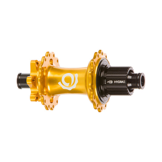 Industry Nine Hydra 2 Boost MicroSpline Disc Hub Rear 32H 12mm TA 148mm Shimano Micro Spline Gold