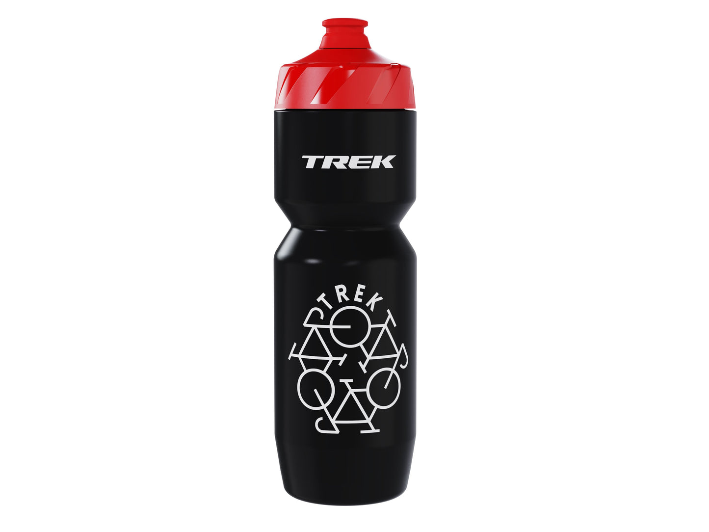 Trek Voda 26oz Triobike Black/Red Bottle
