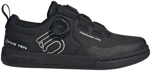 Five Ten Freerider Pro BOA Flat Shoes - Women's  Core BLK/Linen Green/FTWR White 5