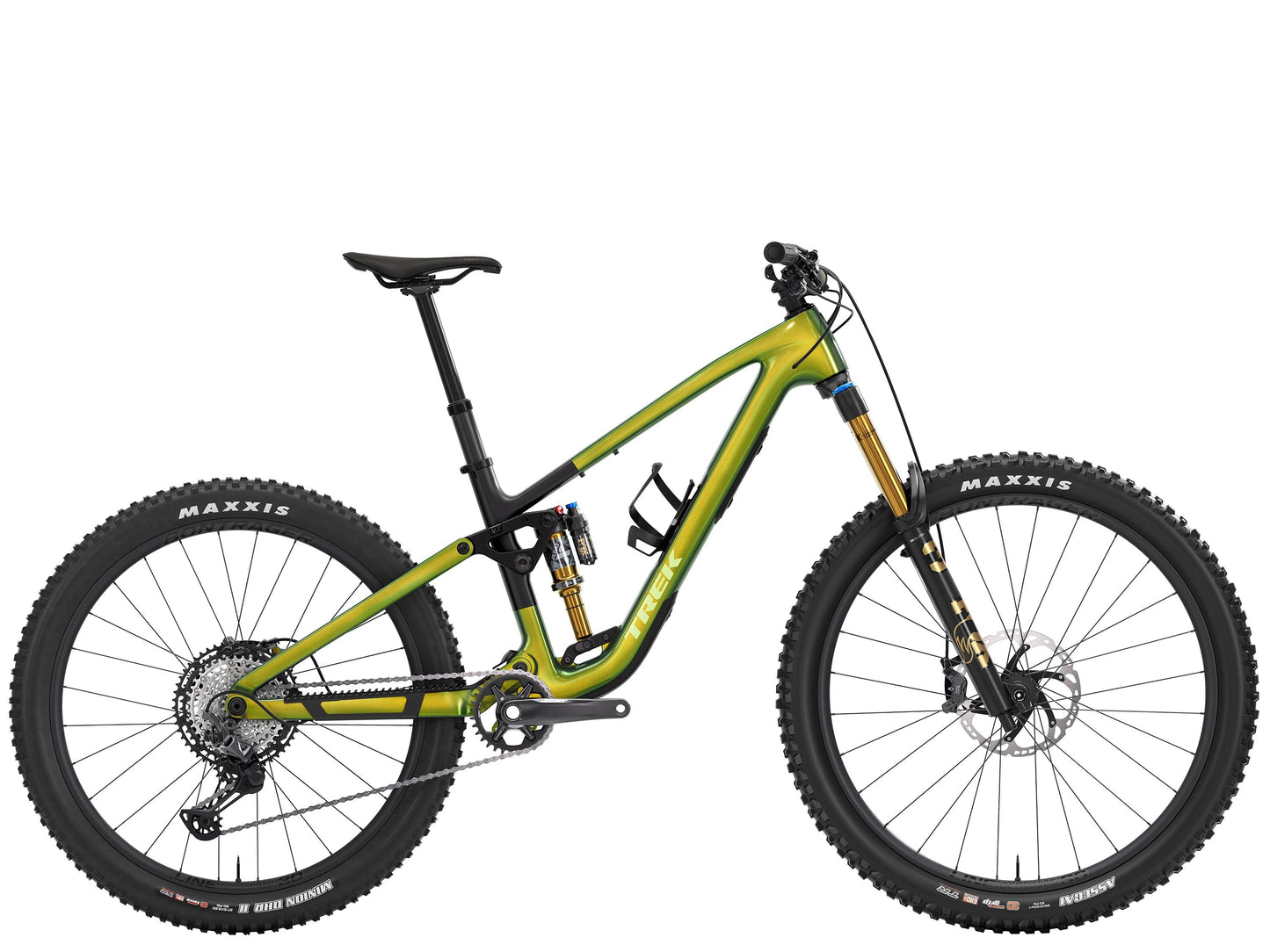 Fuel MX 9.8 XT S Gloss Chameleon Green /Matte Black