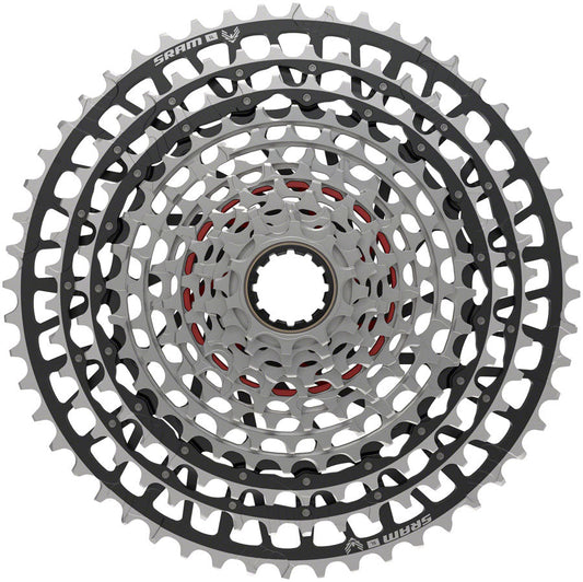 SRAM XX SL Eagle T-Type XS-1299 Cassette - 12-Speed 10-52t For XD Driver Silver/BLK