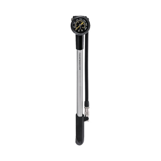 Topeak Pocket Shock DXG XL Shock Pump Analog SV 360psi 12` Aluminum Silver