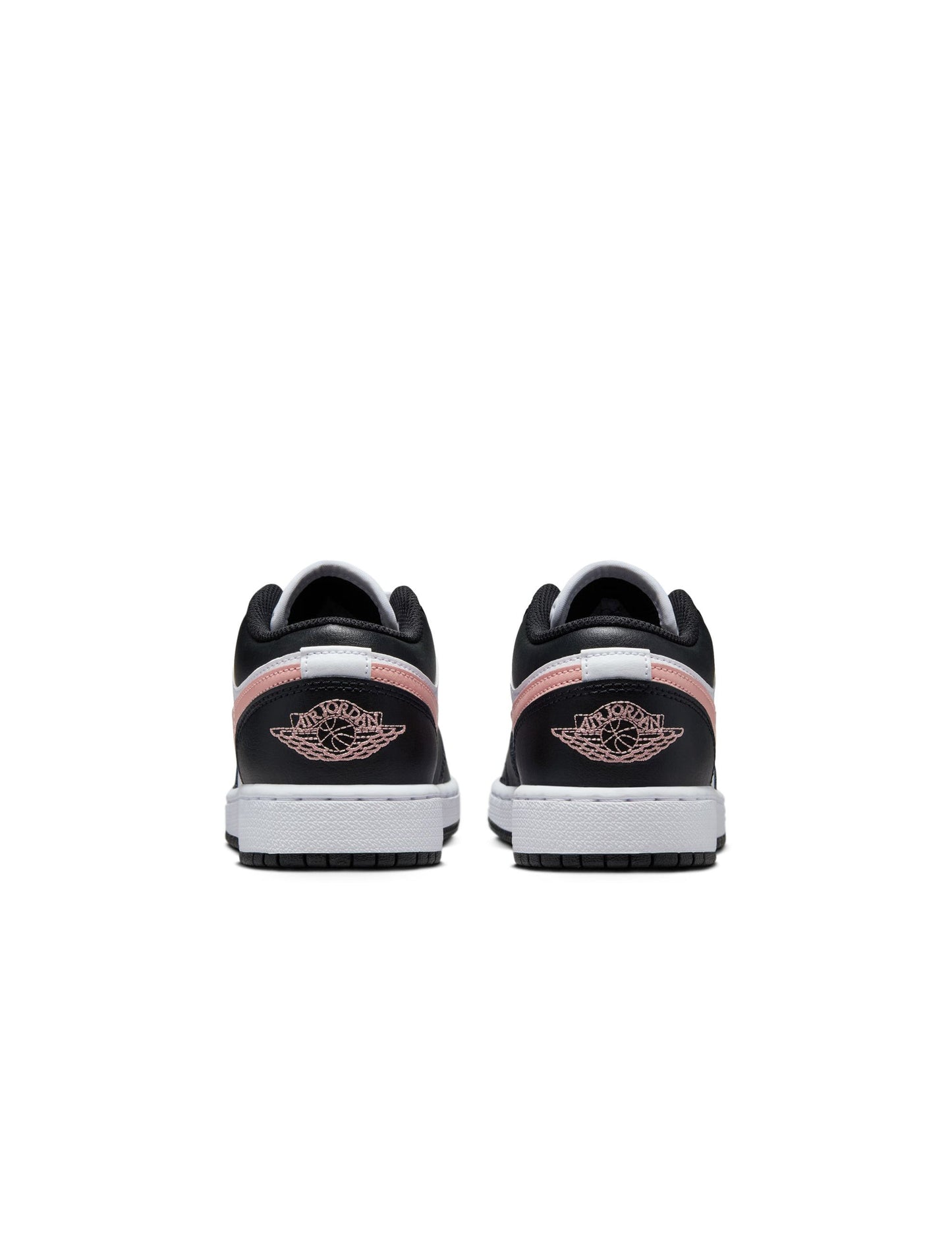 Air Jordan Big Kids 1 Low - White/Rustic Pink