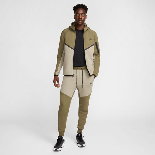 Nike Mens Tech Fleece Hoodie - Medium Olive/Light Army