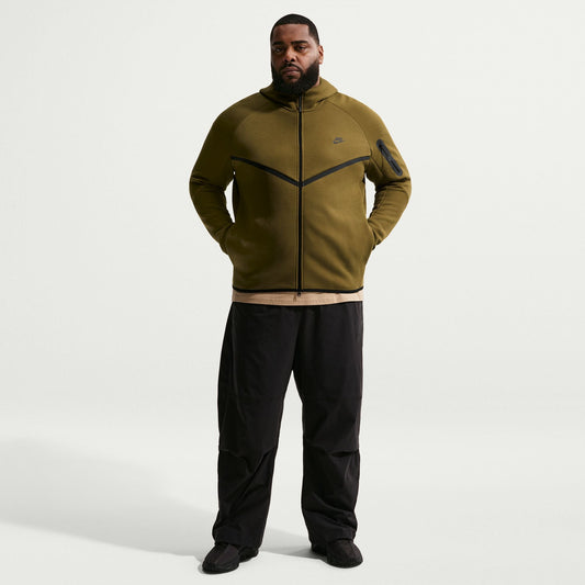Nike Mens Tech Fleece Windrunner Jacket - Olive Flak