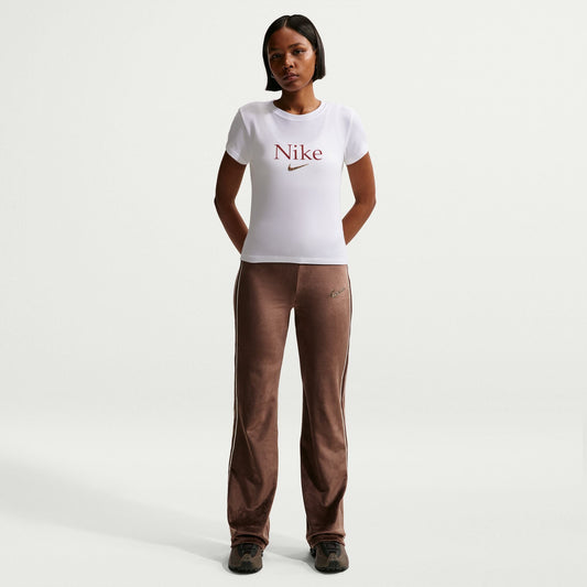 Nike Womens Cropped Tee - White