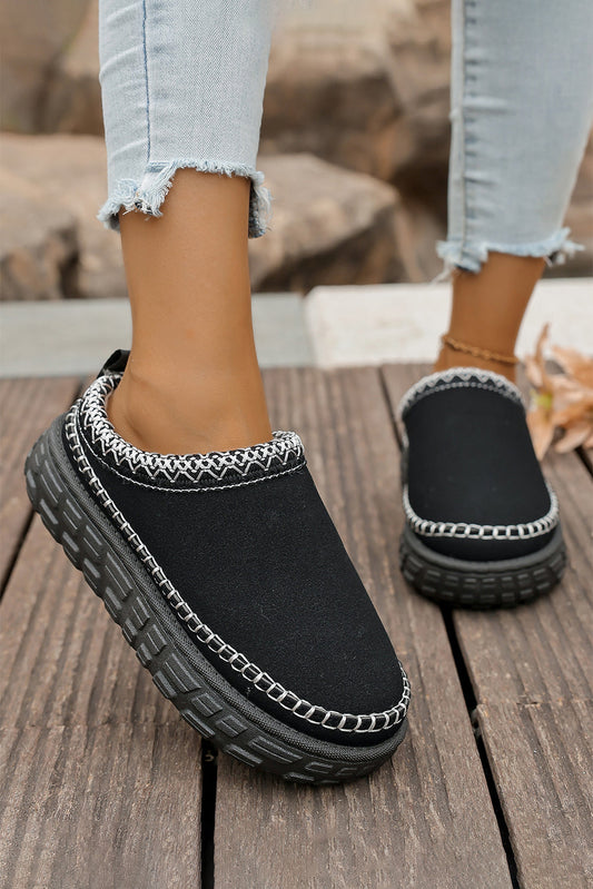 Millie Plush Winter Clog Slippers