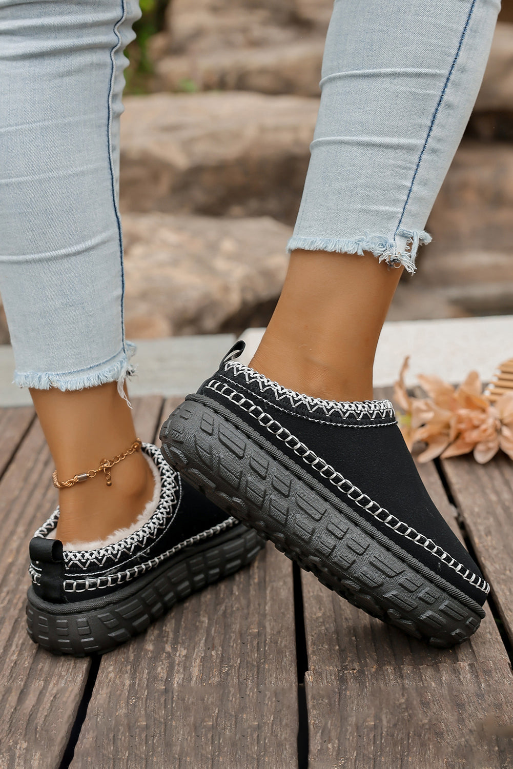 Millie Plush Winter Clog Slippers