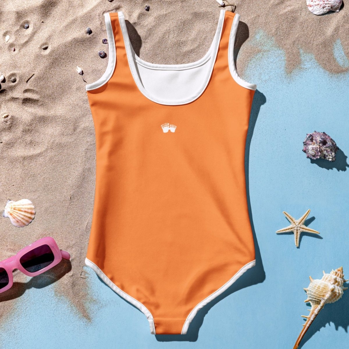 Girl's One Piece Suimsuit | Laughing Tiki Bongos