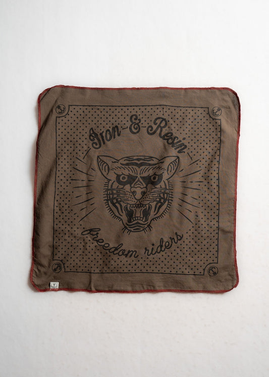 Tiger Bandana Olive