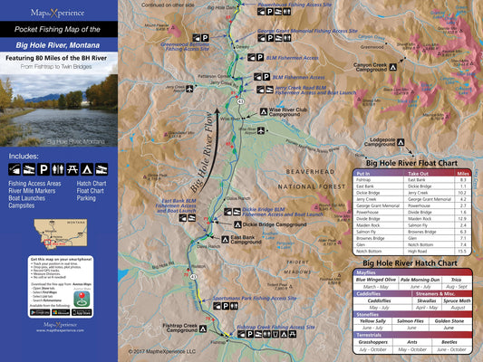 Big Hole River Montana Fly Fishing Map | Public Access Guide