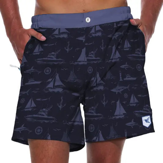 El Capitán Sugar Skull Swim Trunks