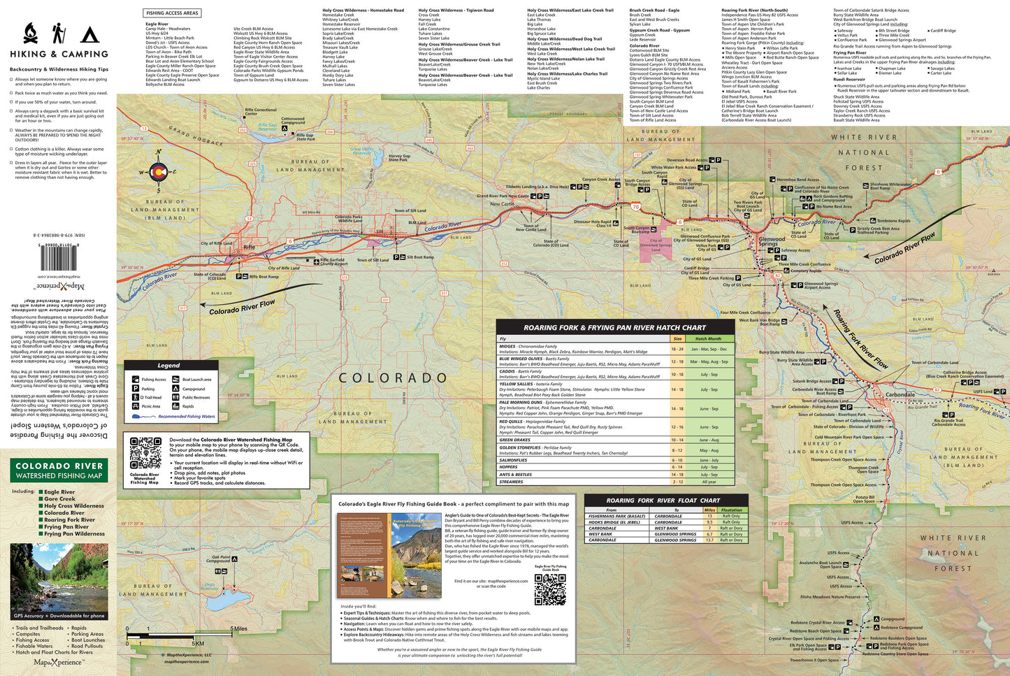 Colorado River Watershed Fly Fishing Map | Public Access Guide