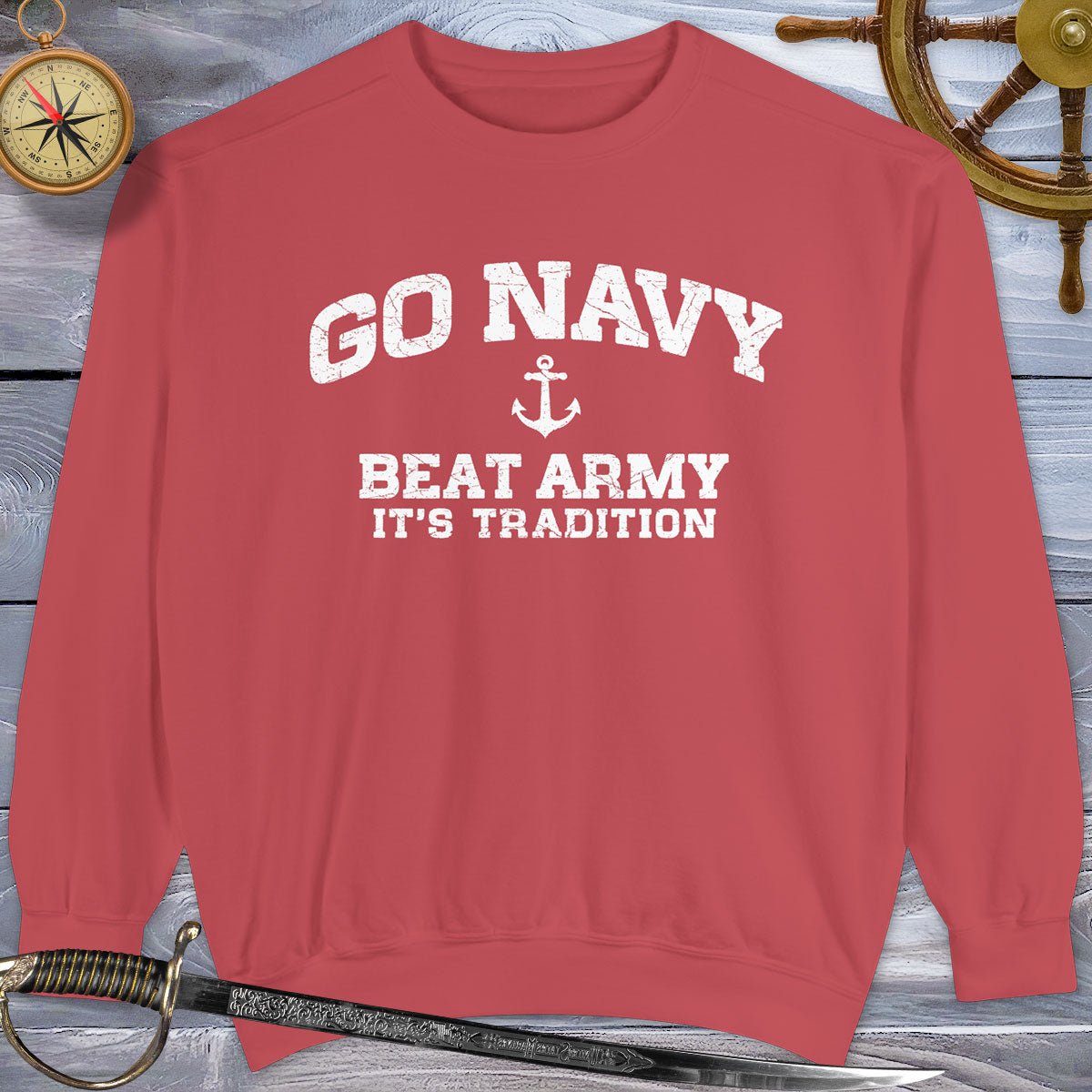 Go Navy Sweatshirt ⚓️ "Go Navy, Beat Army! It's Tradition"