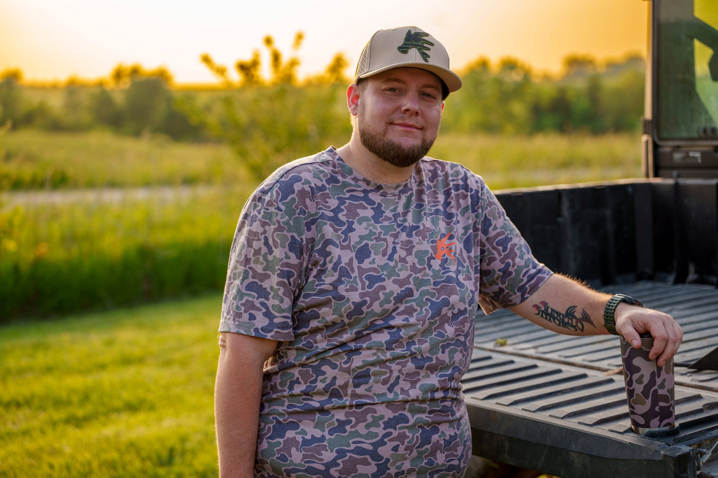 Duck Camo ULTRA Soft Washed Out Tee