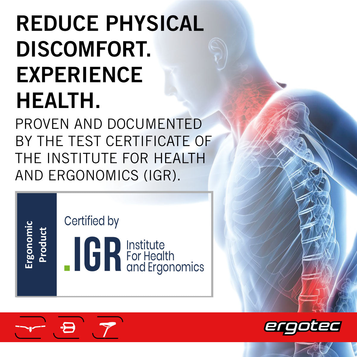 Ergotec Handlebar Gravel (31.8, GW480mm/620mm,0, 30° | Black Sandblasted)