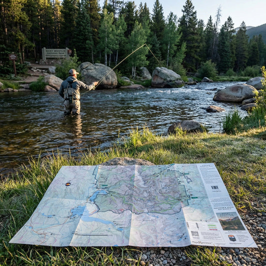 Rocky Mountain National Park Fishing Map | Access Guide