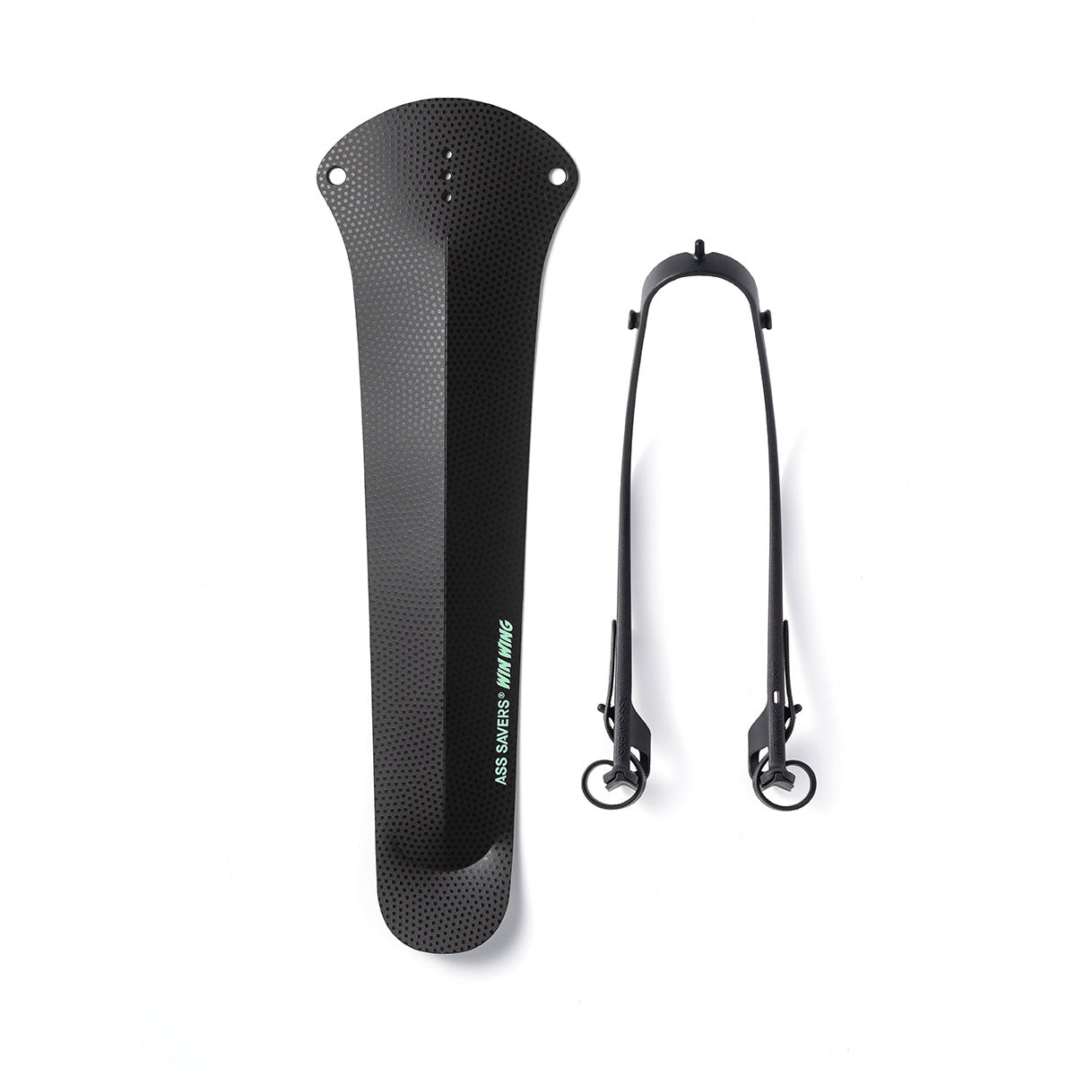 Ass Savers Win Wing 2 Road Rear Mudguard w/ Black Wishbone